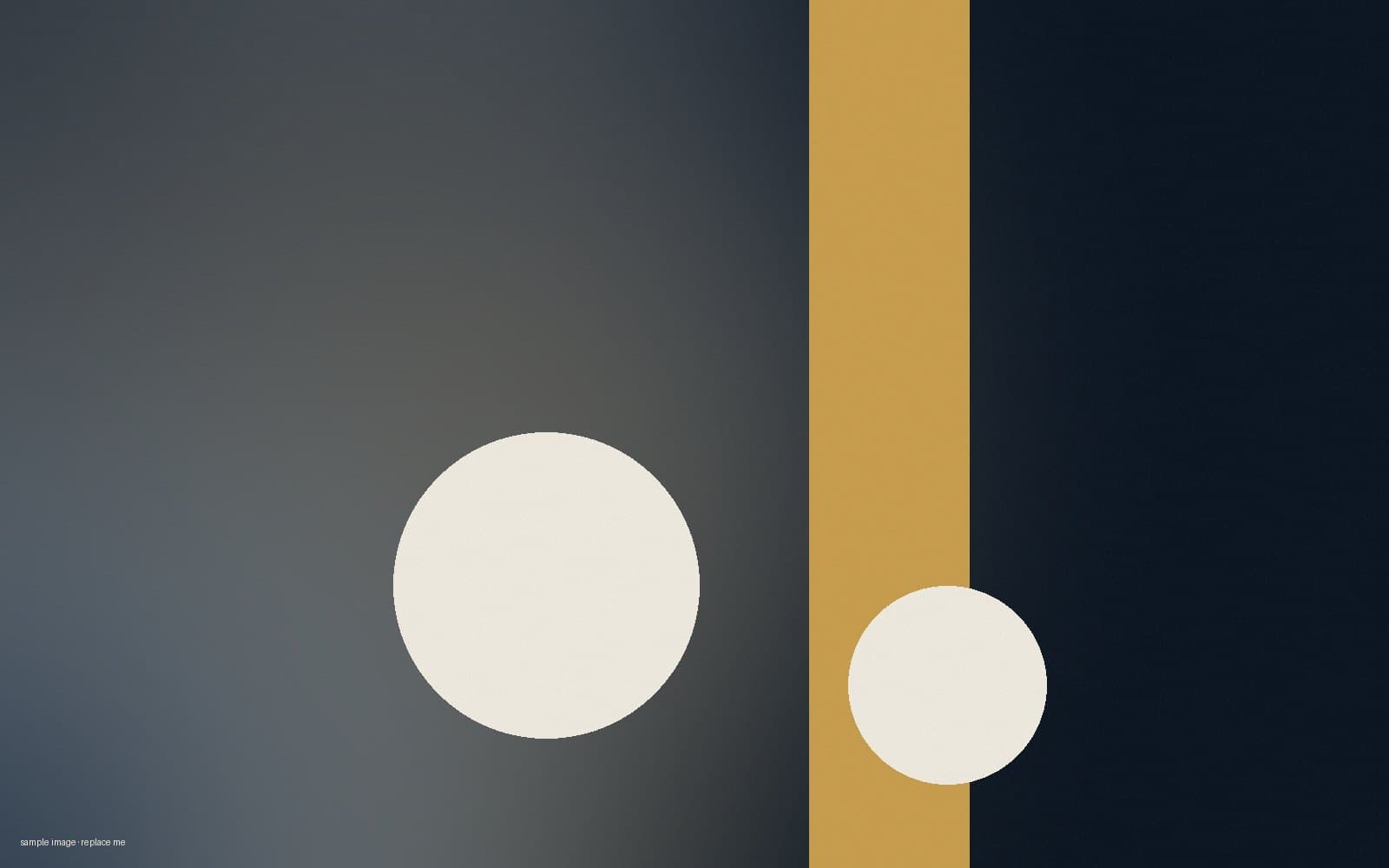 Two overlapping discs of muted blue on a dark ground.